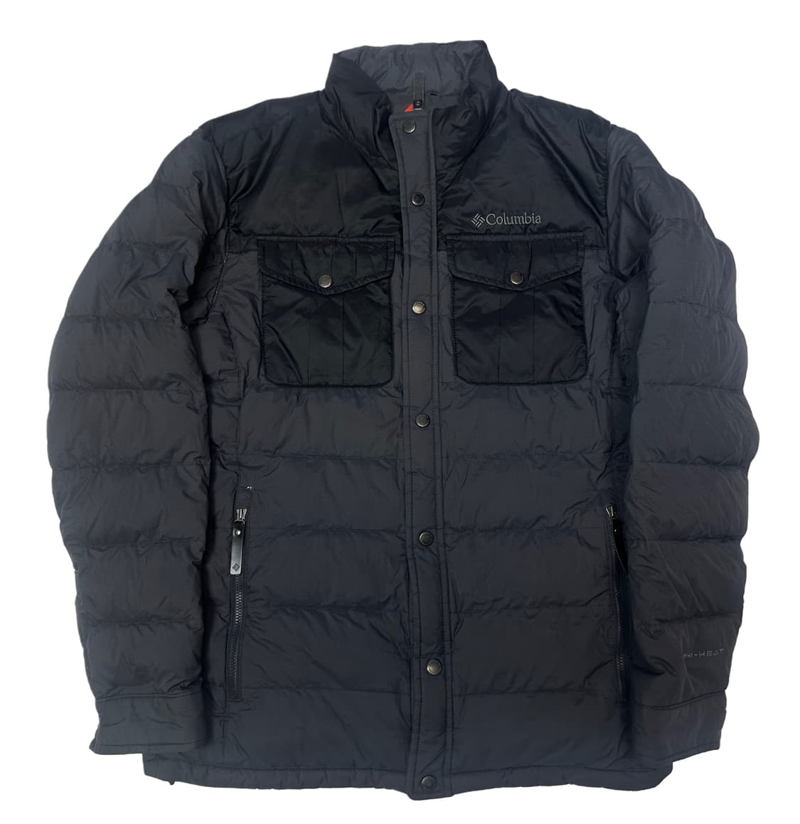 컬럼비아 옴니히트 그레이포켓경량패딩 100 상품이미지1