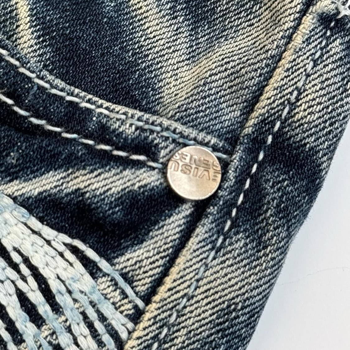 Evisu  에비수 스톤 워시드 데님팬츠 상품이미지6