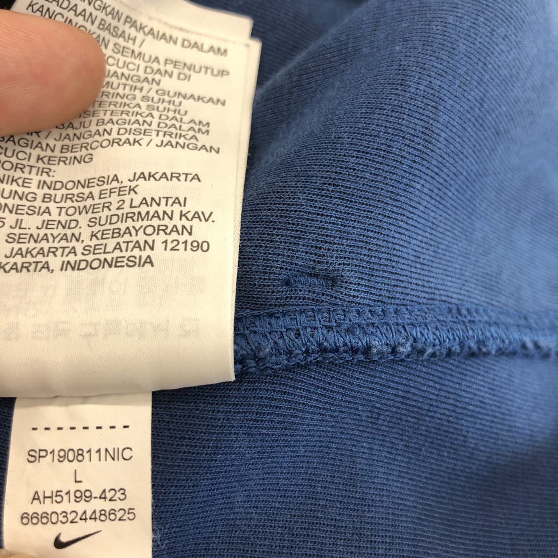 나이키 바르셀로나 테크플리스 후드집업 L 상품이미지7