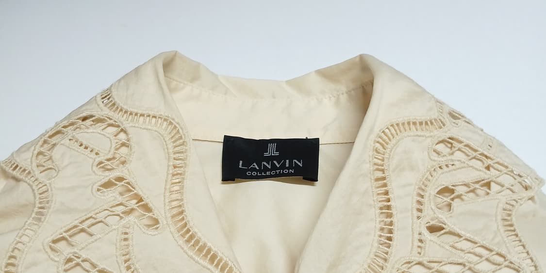 랑방컬렉션 LANVIN COLLECTION  실크블렌드 블라우스 상품이미지2