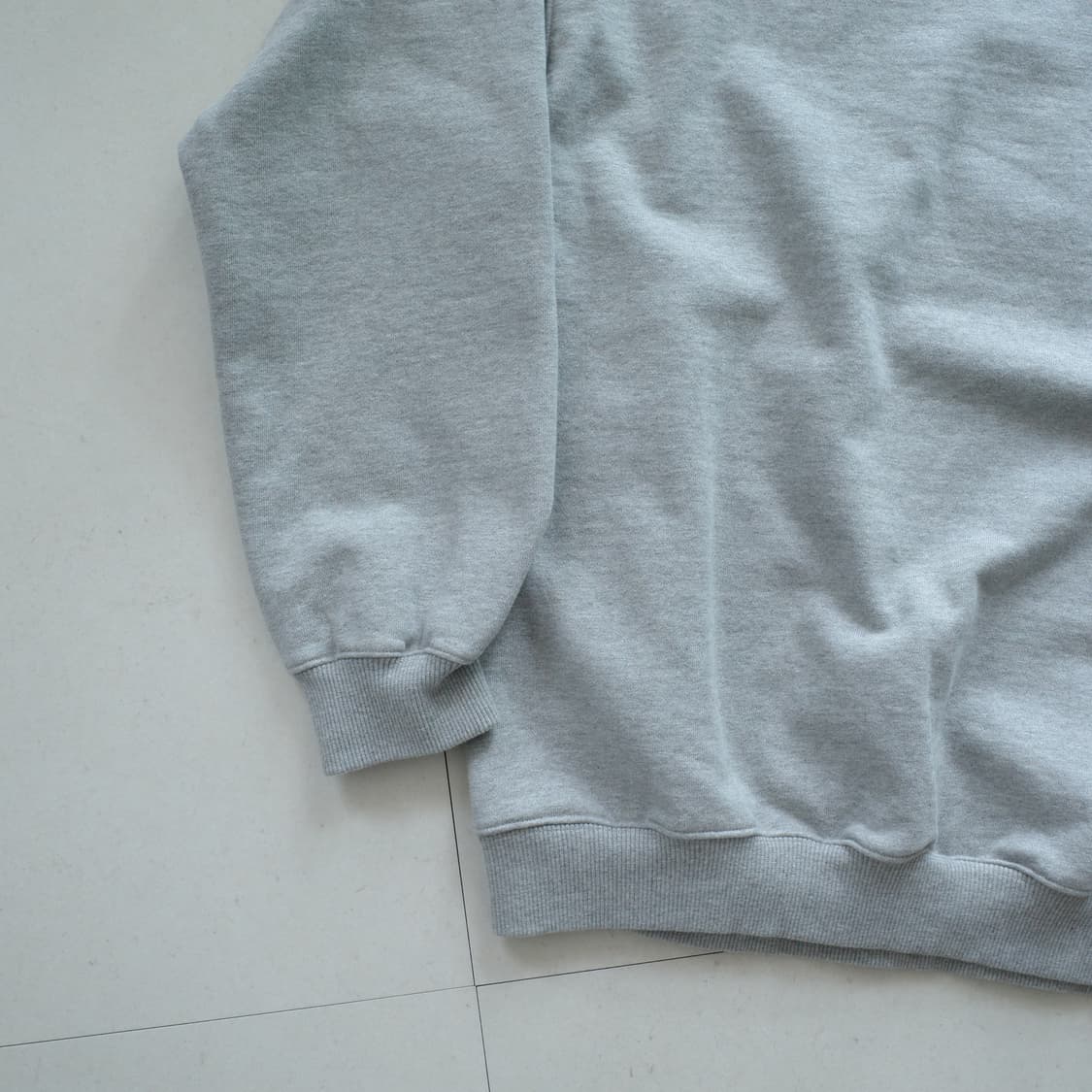 [Deutero] 듀테로 ARMY 스웨트셔츠 그레이 (L)-택없는 새상품 상품이미지10