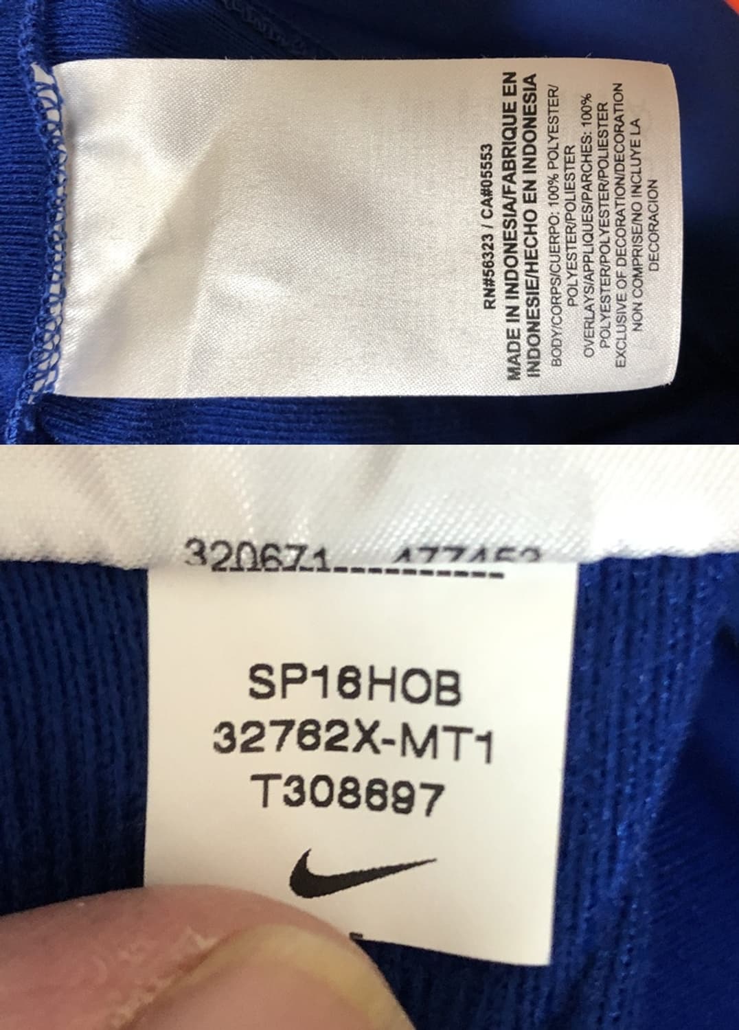 나이키베이스볼XMLB 뉴욕메츠 트랙자켓 M(해외) 상품이미지7