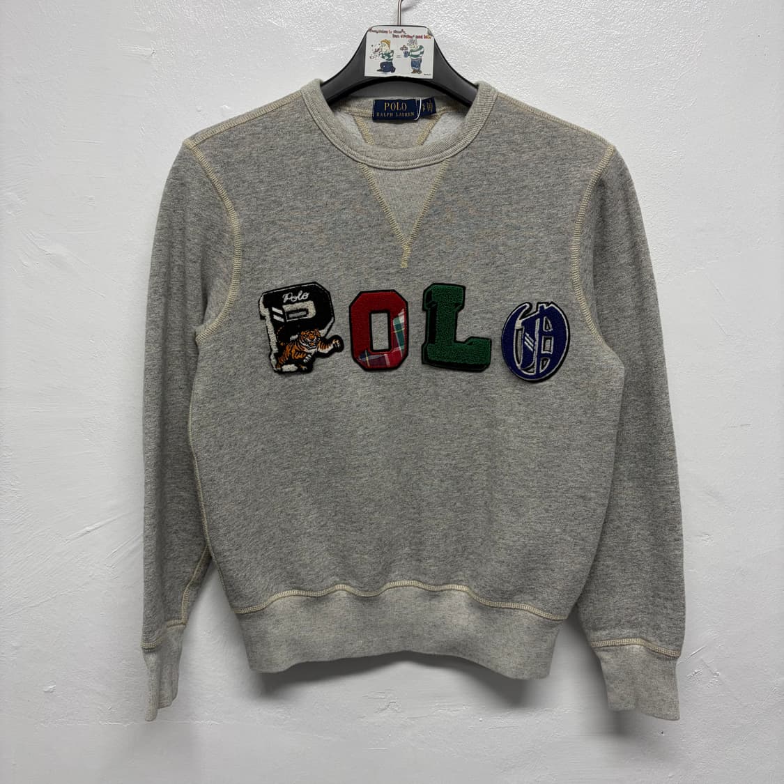 폴로 랄프로렌 패치 스웻셔츠 상품이미지1