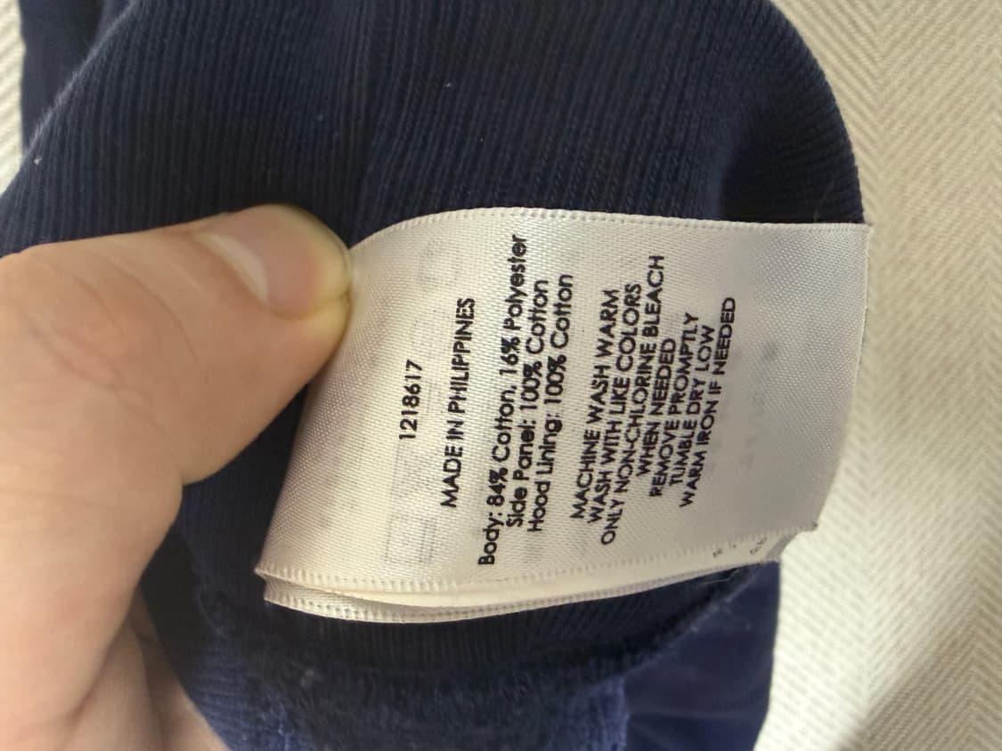 폴로 랄프로렌 네이비 빅포니 후드 상품이미지4