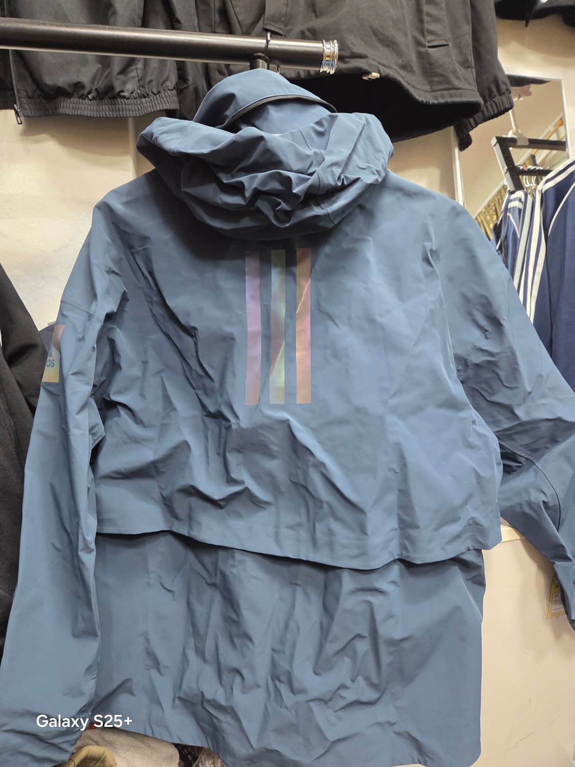 아디다스  레인저켓  블루 상품이미지4