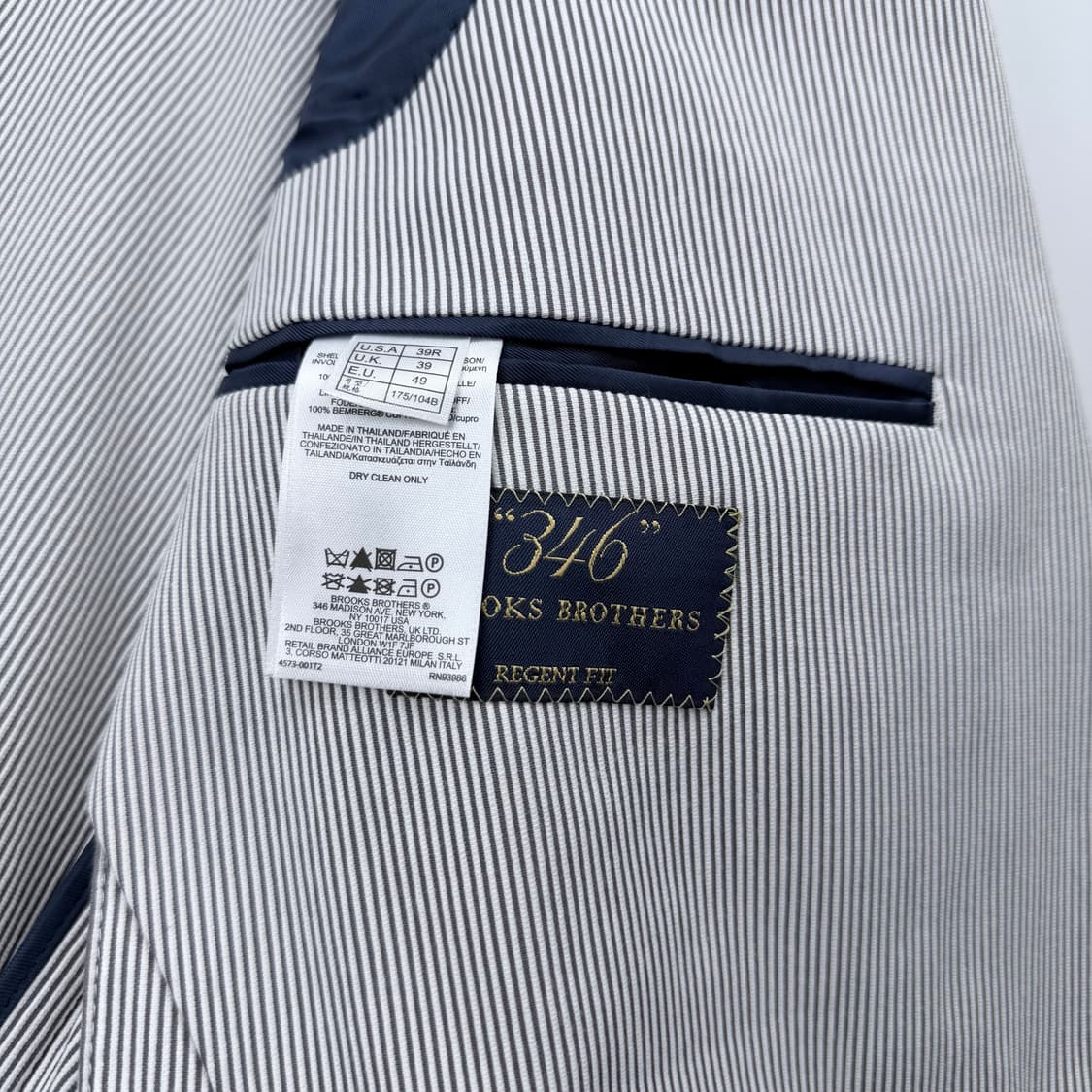 브룩스브라더스 346 코드레인 블레이저 상품이미지5