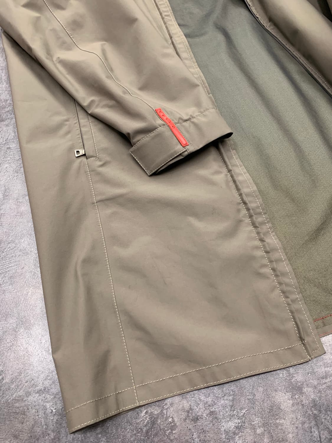 PRADA 프라다 스포츠 디테쳐블 고어텍스 풀집업 코트(유니색스) 상품이미지6