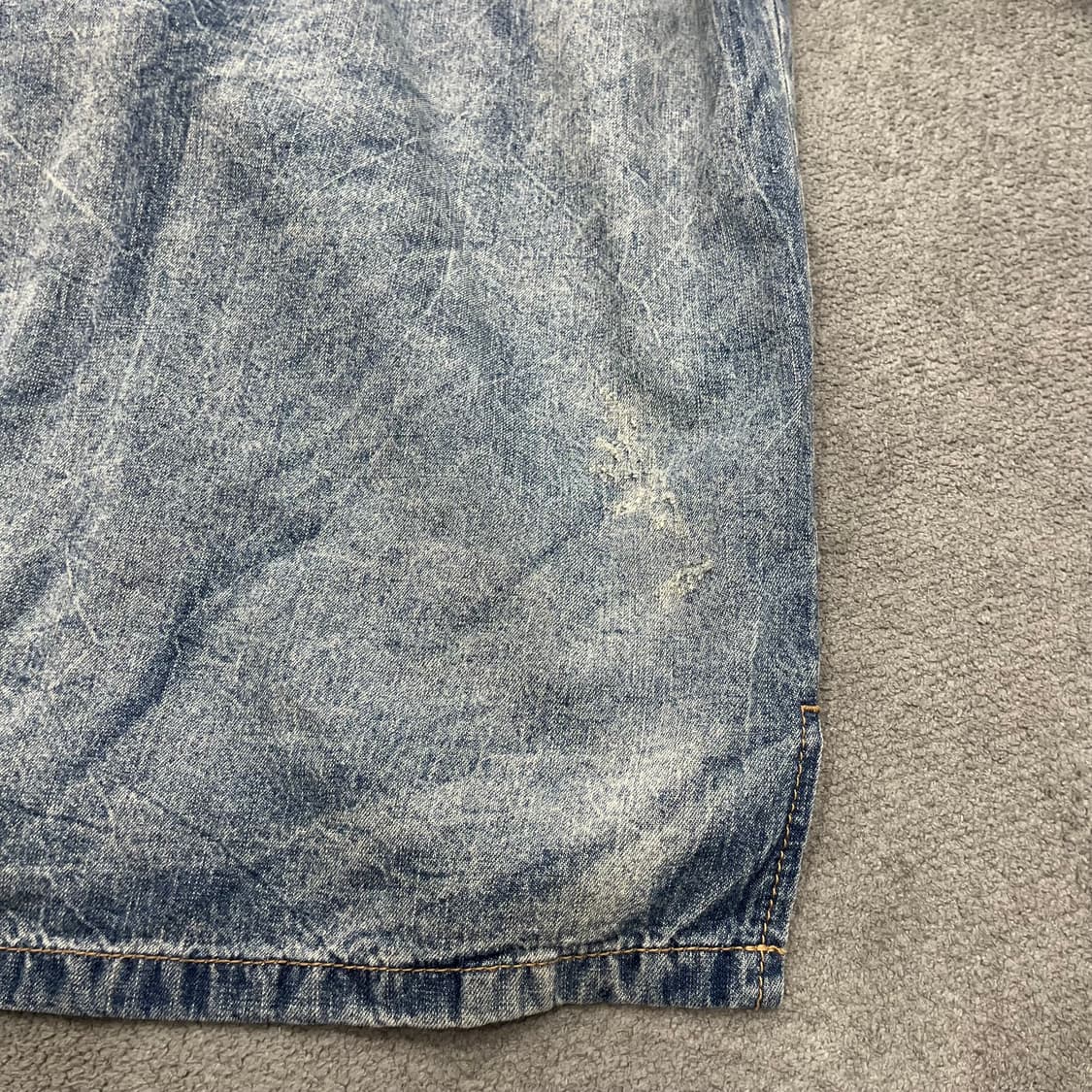 L 버커루 데님 워싱 셔츠 상품이미지5