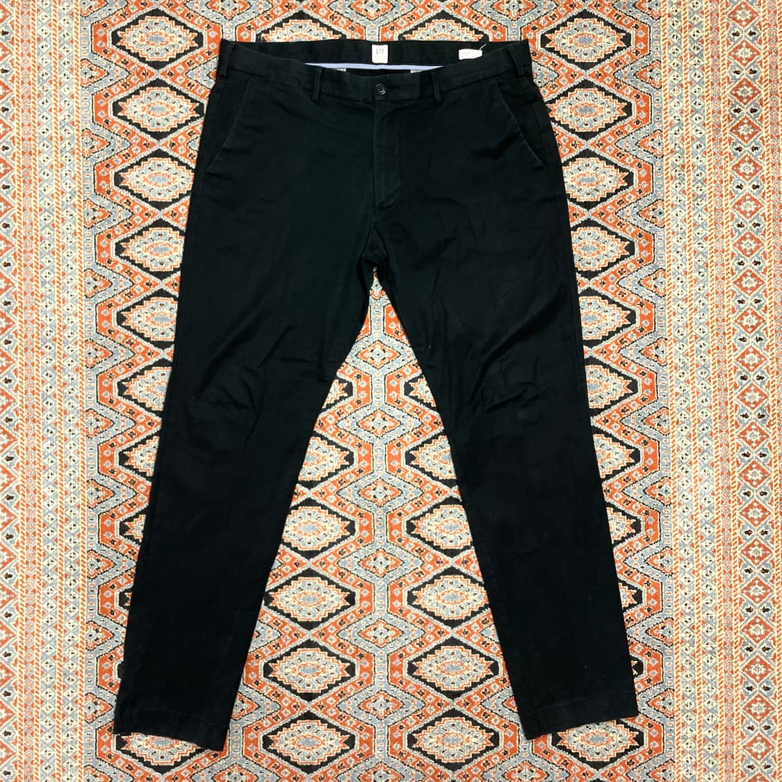 갭 블랙 치노팬츠 면바지 남성36/32 상품이미지1