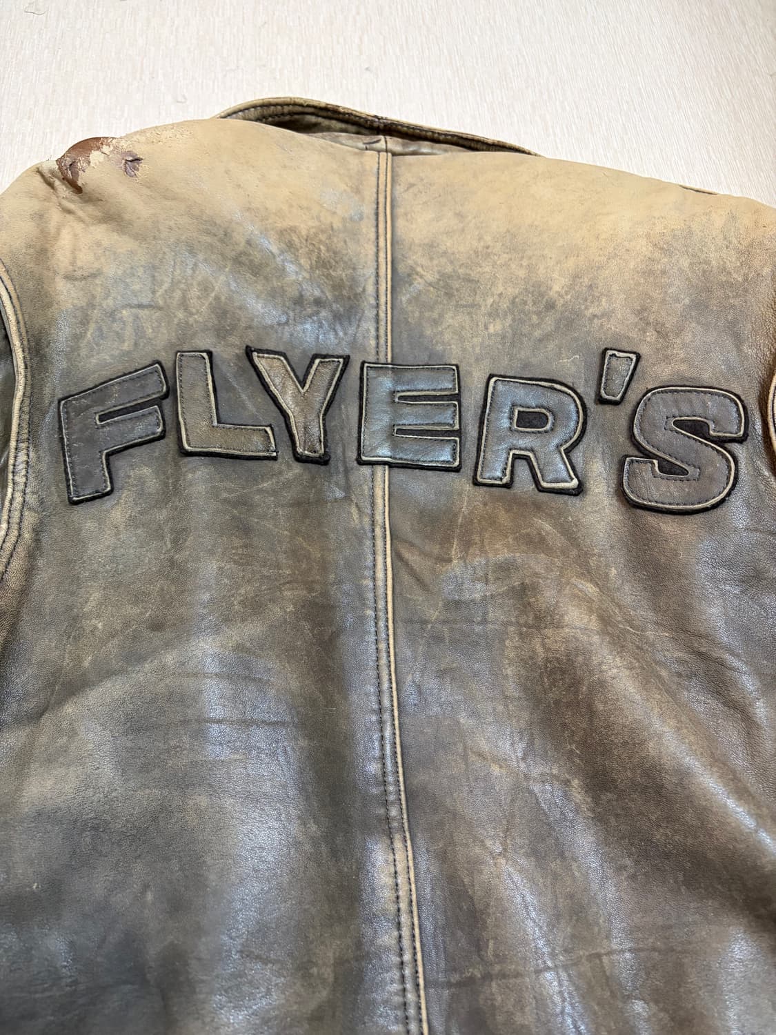 빈티지 가죽자켓 L 상품이미지3