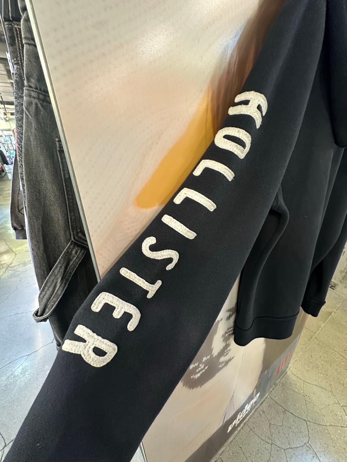 HOLLISTER 홀리스터 블랙 후드집업 상품이미지4