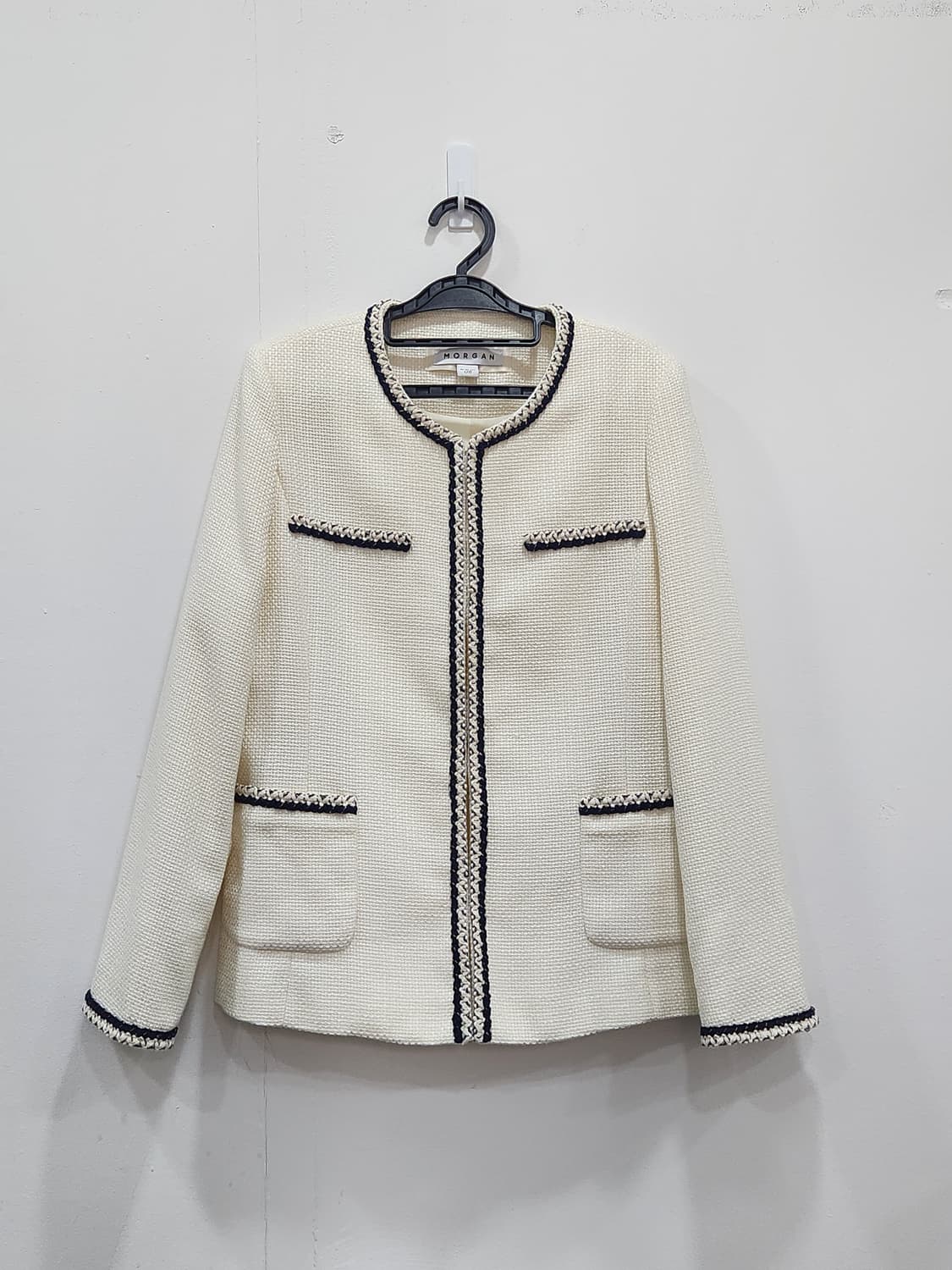 [77] 모르간 트위드 자켓 아이보리 여성 77 상품이미지1