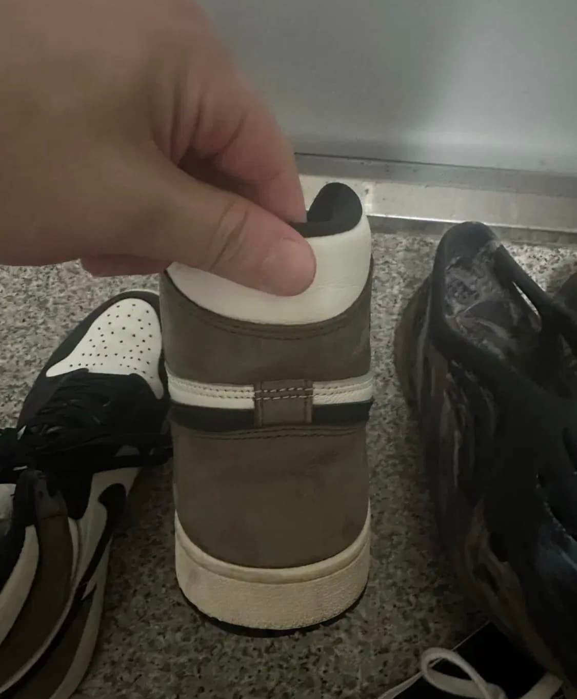 [275] 나이키 에어 조던 1 OG 하이 다크 모카 상품이미지8