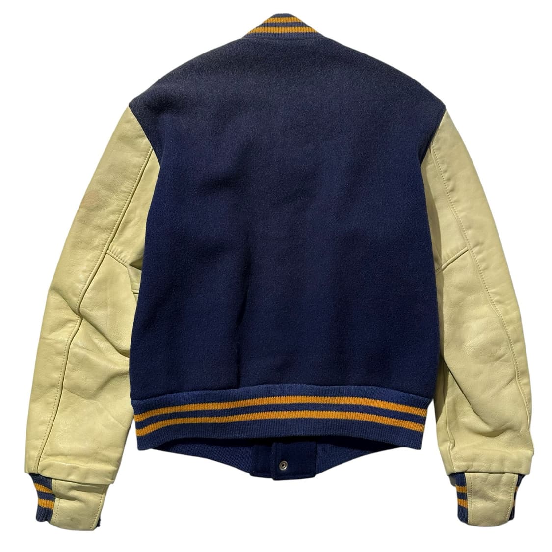 골든베어 80‘s 울 레더 바시티 자켓 상품이미지2