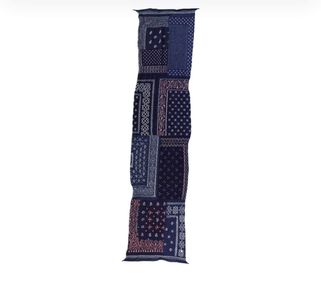 캐피탈 축융 반다나 머플러 네이비 상품이미지1