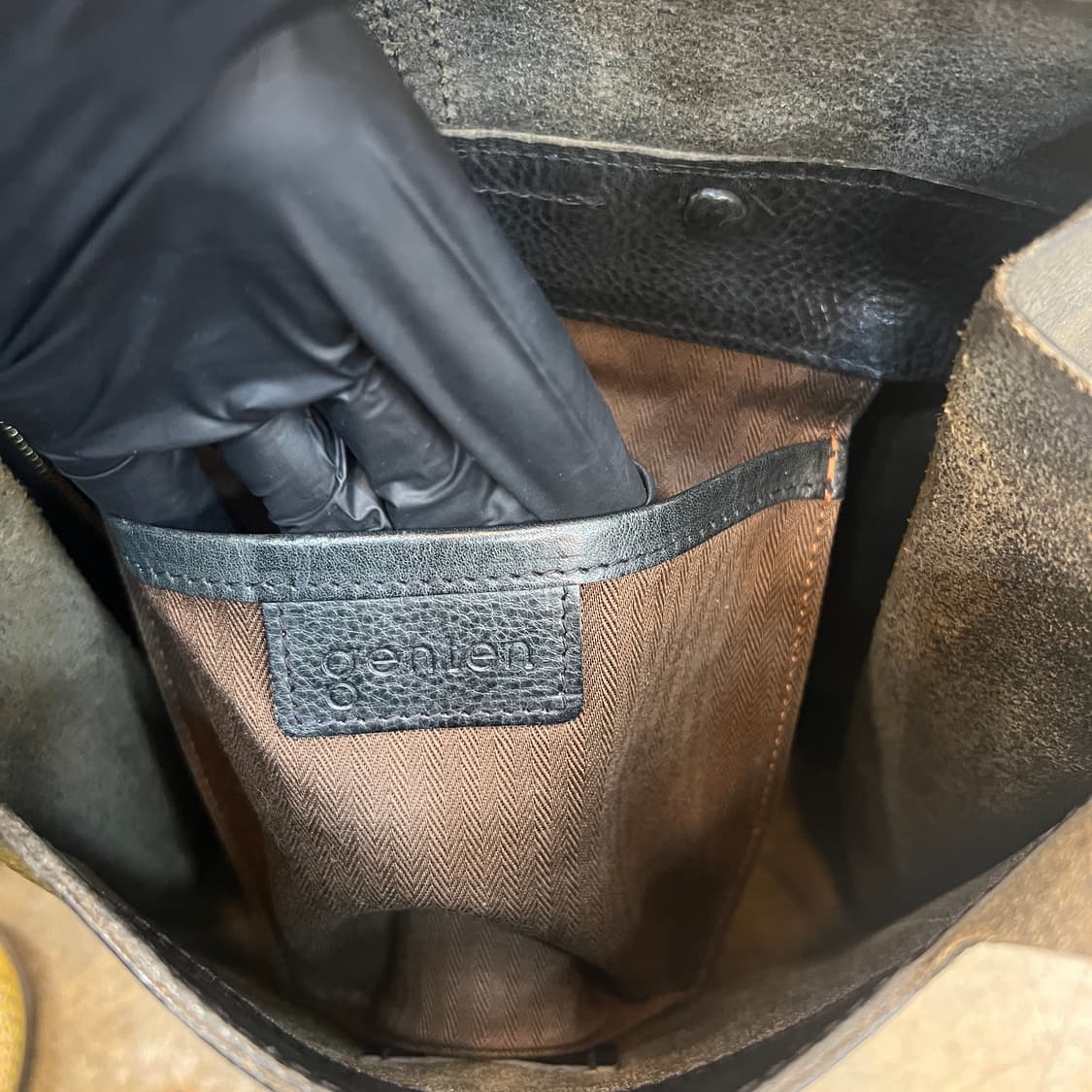 GENTEN 레더 미니 백팩 상품이미지9