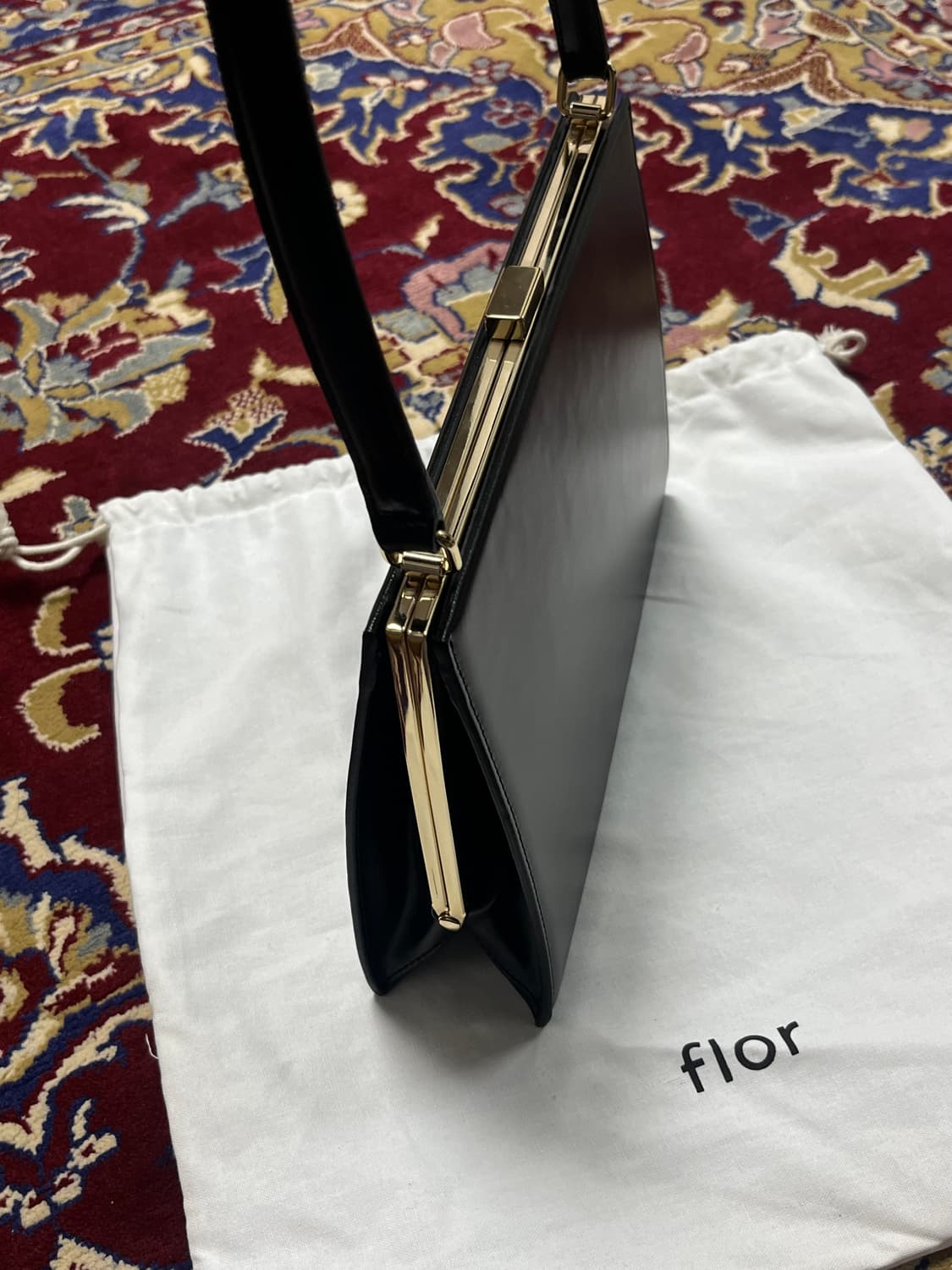 플로르 모나 프레임백 새상품 Mona Frame Bag Black 상품이미지4