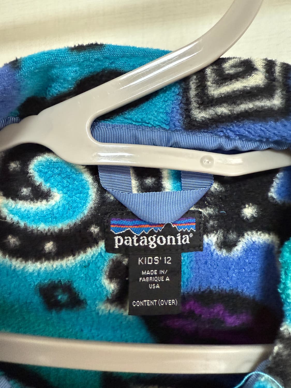 파타고니아 키즈 후리스 반집업 상품이미지4