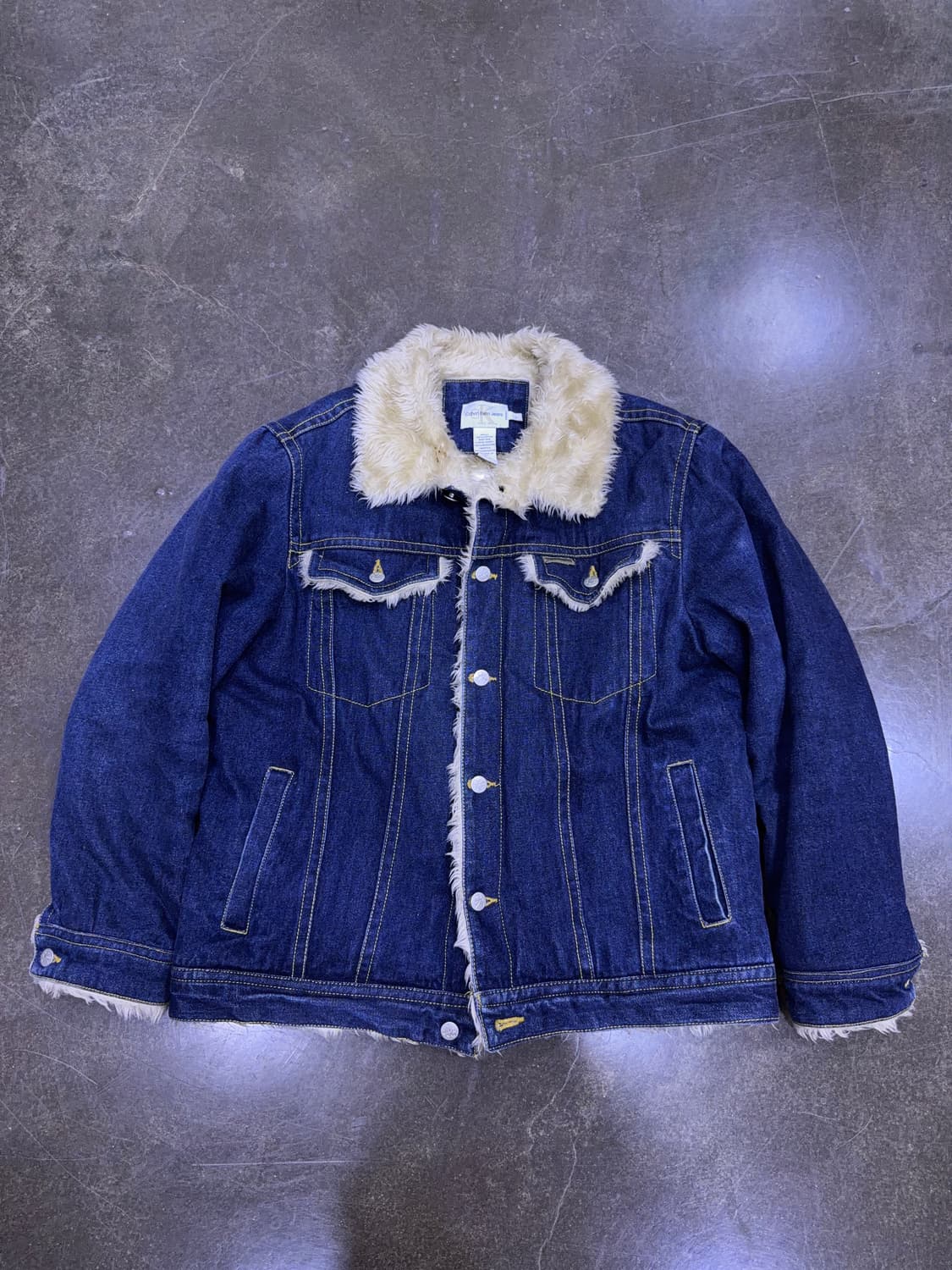 캘빈클라인 진 퍼 쉐르파 데님자켓 청자켓 L 상품이미지1