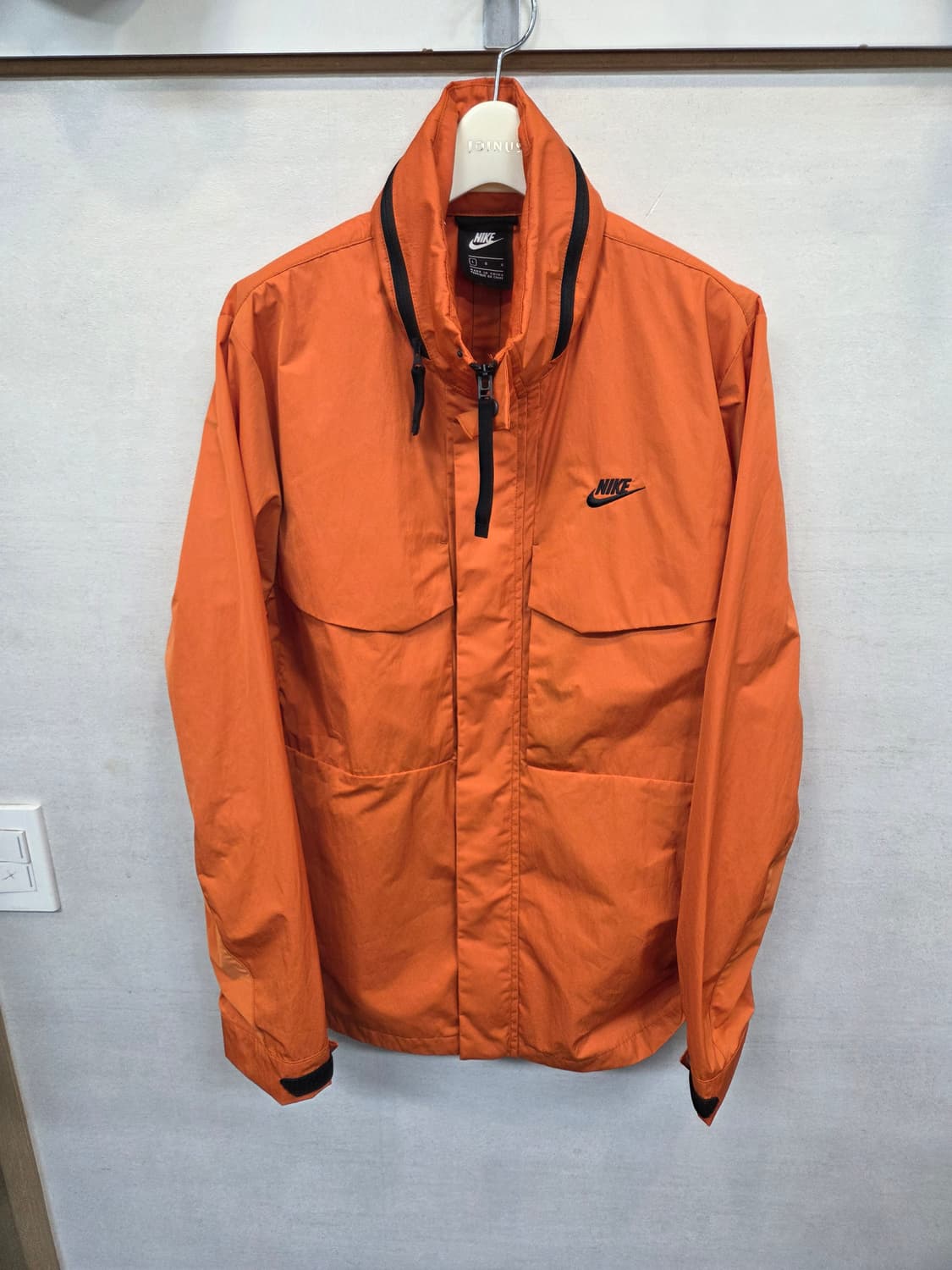 나이키 에센셜 언라인드 m-65 바람막이 후드자켓 L 상품이미지1