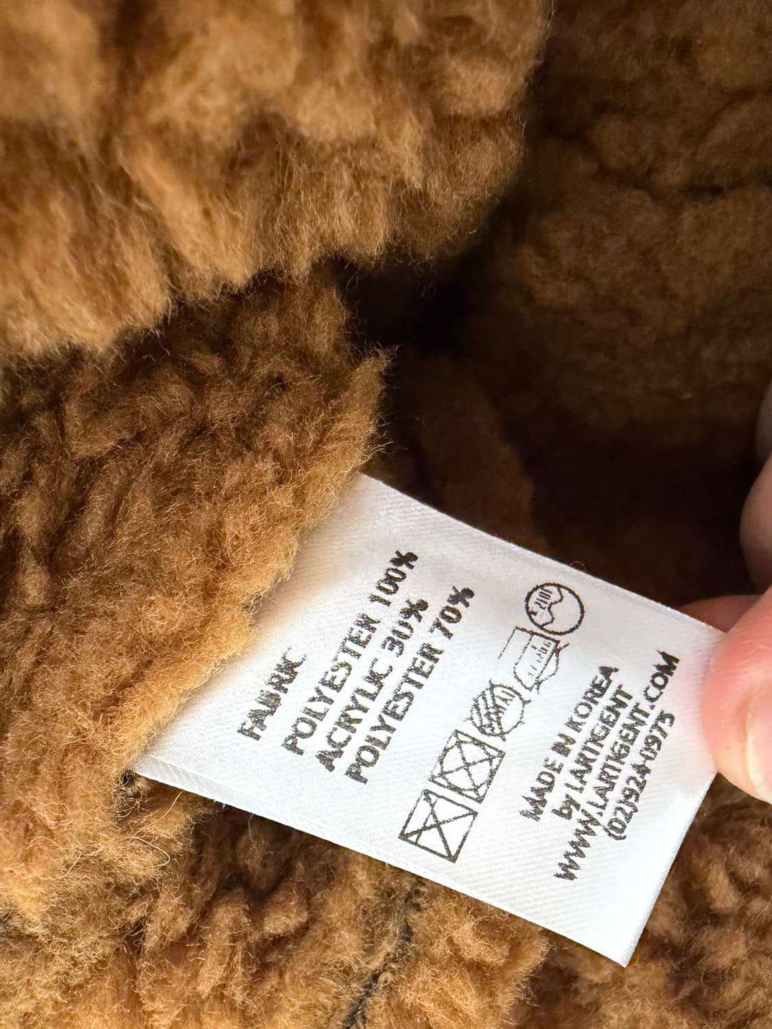 Lartigent 라티젠 shearling jacket F 상품이미지8