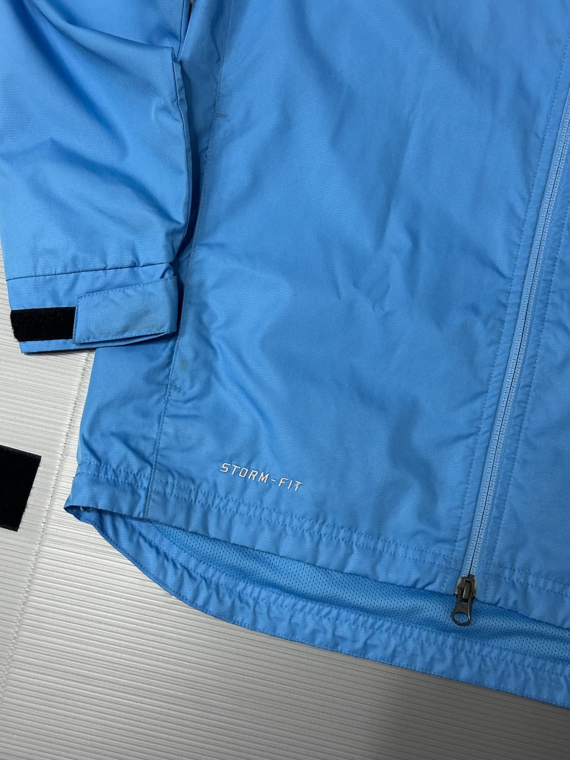 나이키 스톰핏 스우시 2way 바람막이 자켓 블루 S 상품이미지4