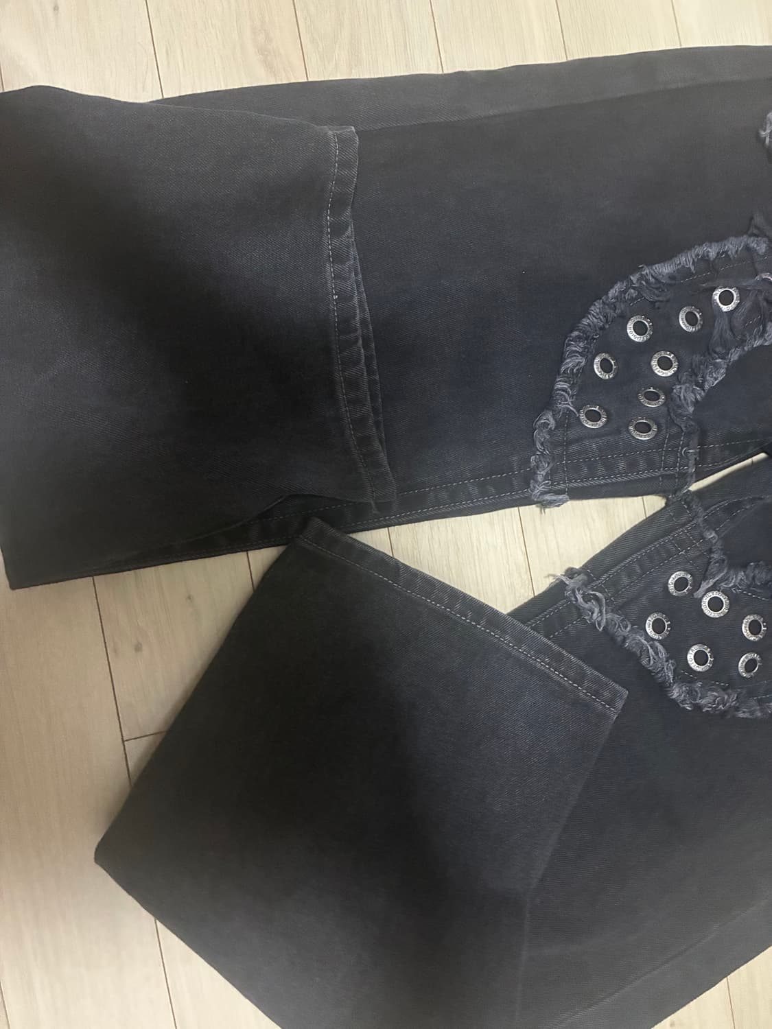 아이시토x트루릴리젼 데인저 홀스 슈 데님 L 상품이미지2