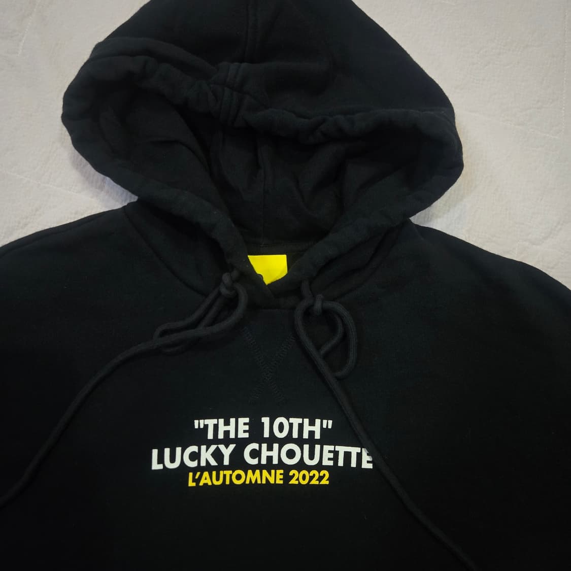 럭키슈에뜨 크롭 후드티  상품이미지3