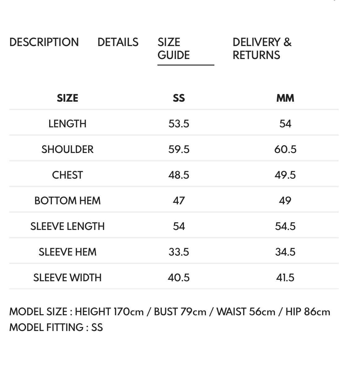 BOUCLE JACKET (BLACK) 상품이미지4