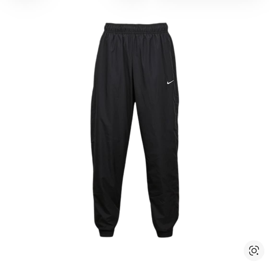 나이키 NSW 클래식 우븐 UV 미드라이즈 루즈 조거 블랙 - 아시아 S 상품이미지1