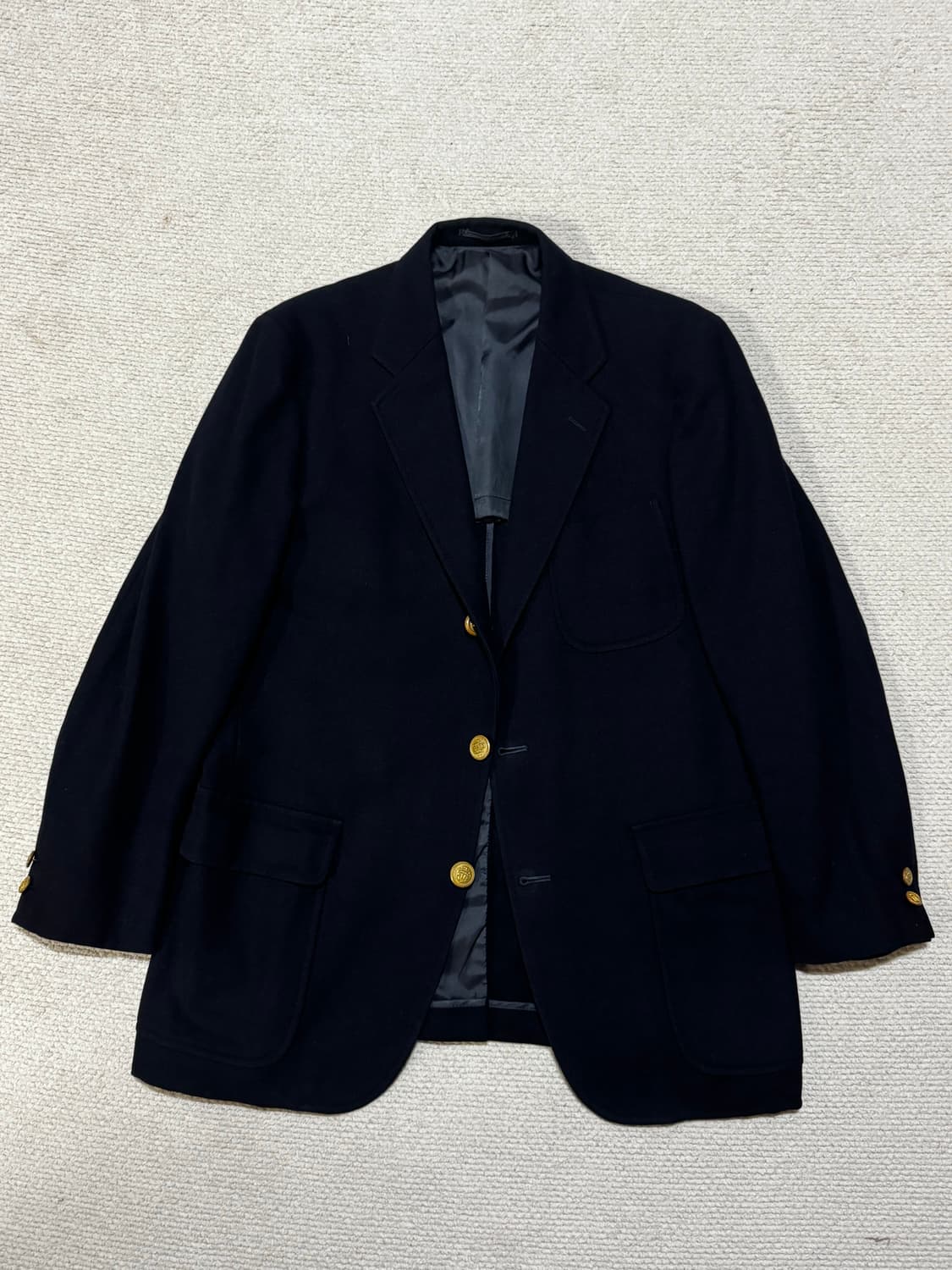 제이프레스 네이비 금장 블레이저 100사이즈 상품이미지1