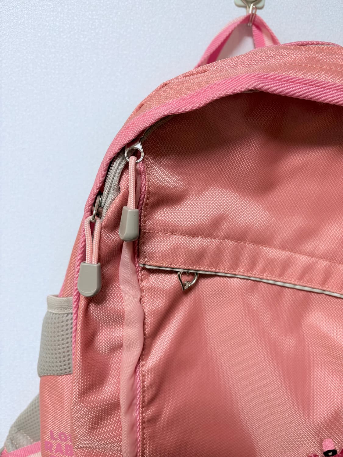 Love rabby club 일본 빈티지 브랜드 핑크 백팩 모리걸 y2k 상품이미지2