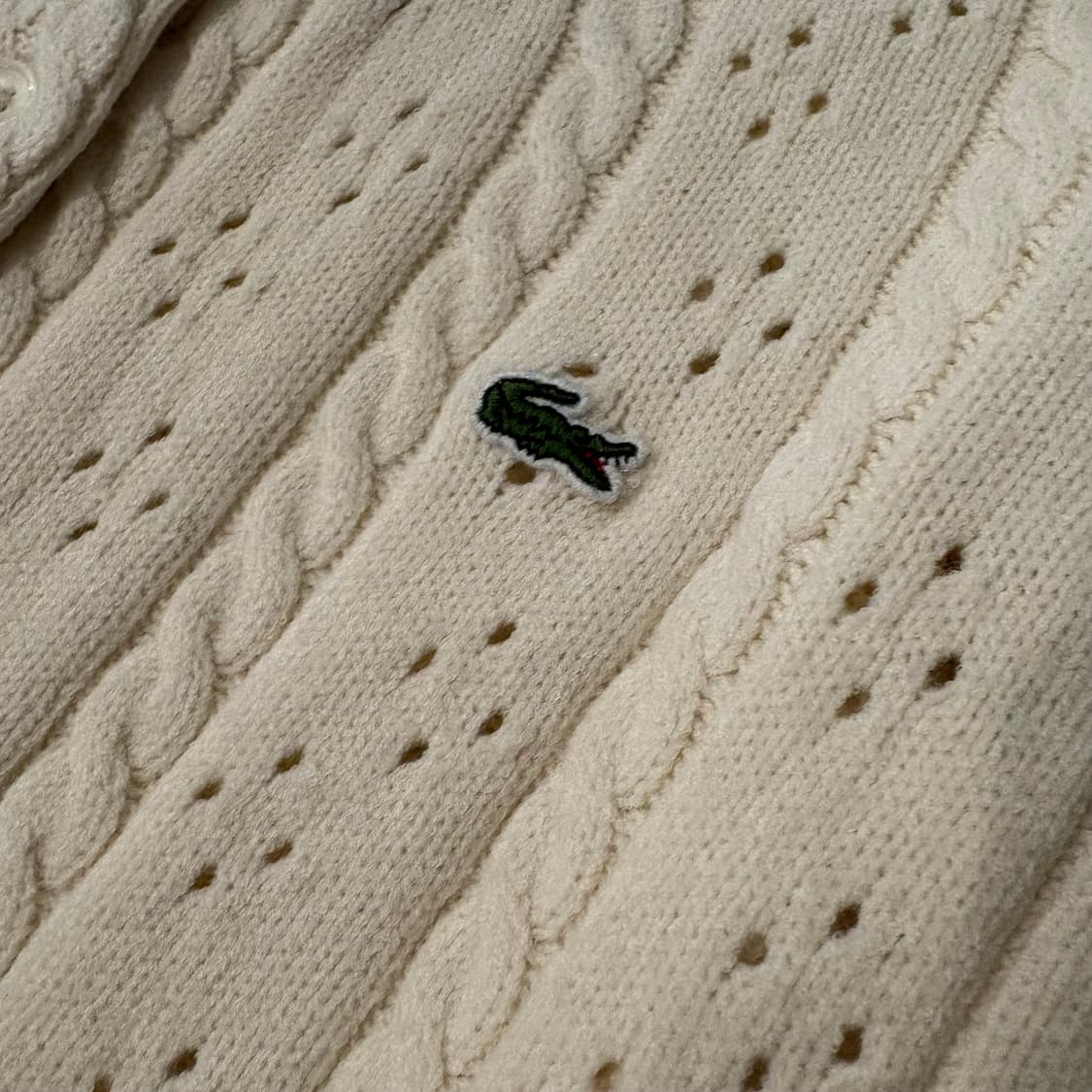 라코스테 긴팔 가디건 ☆219 상품이미지2