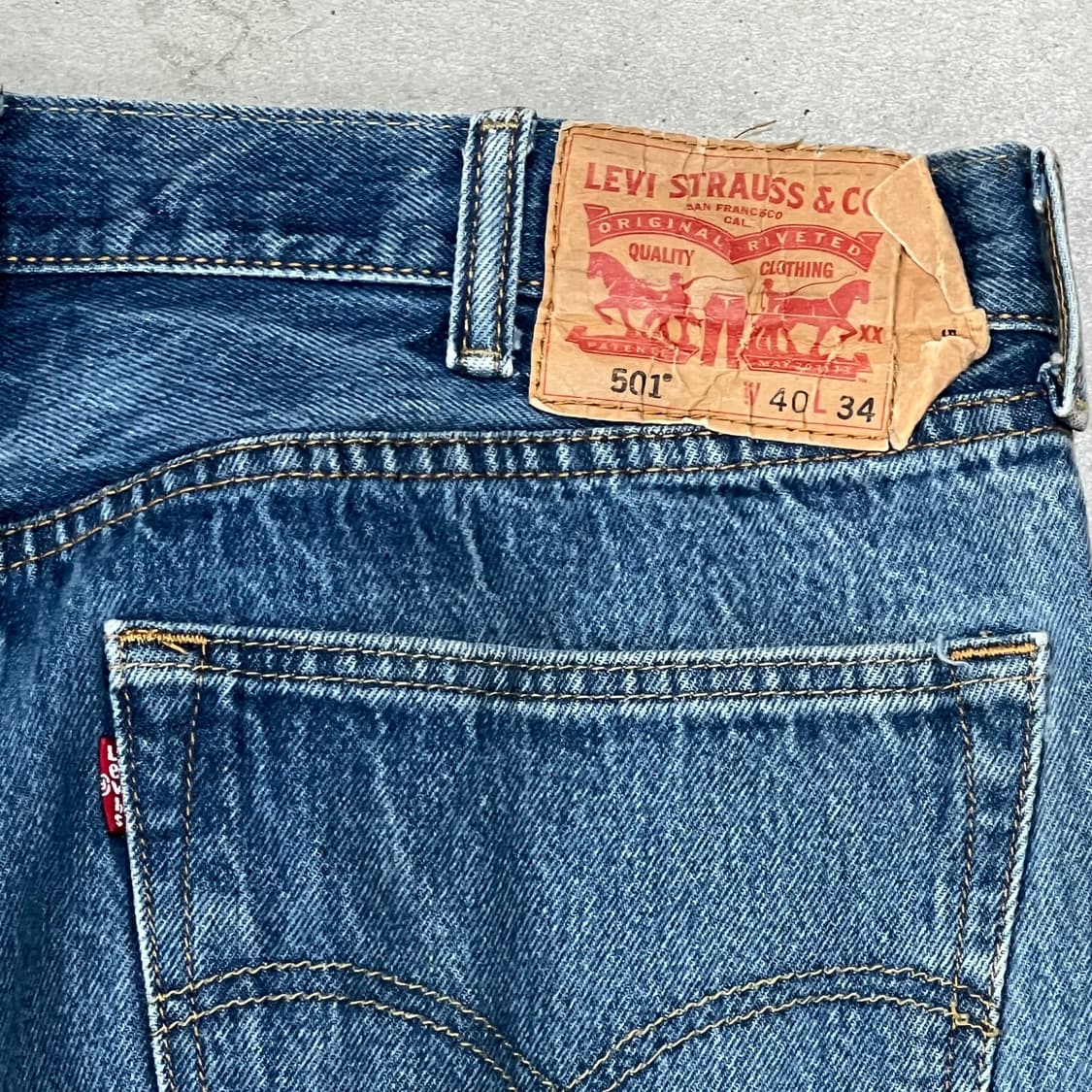 리바이스 501 데님팬츠 s09383 상품이미지7