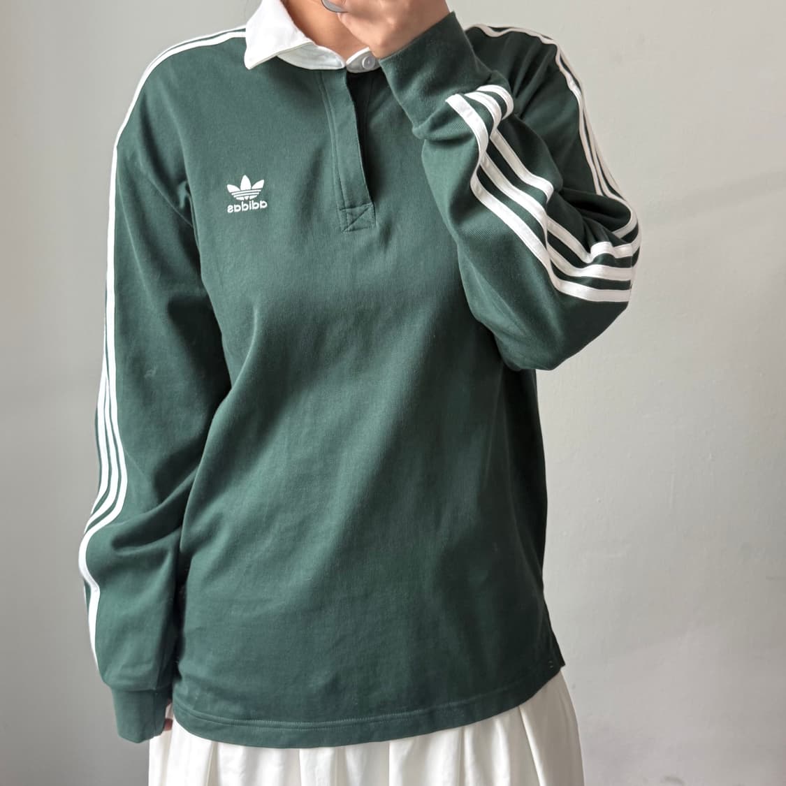 [L] 아디다스 그린 카라티 상품이미지1