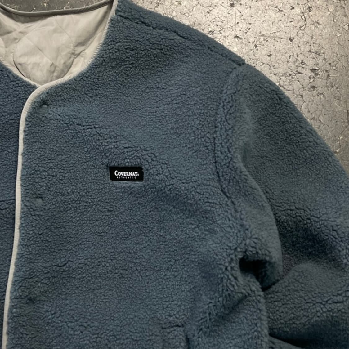 100 커버낫 리버시블 후리스 자켓  상품이미지2