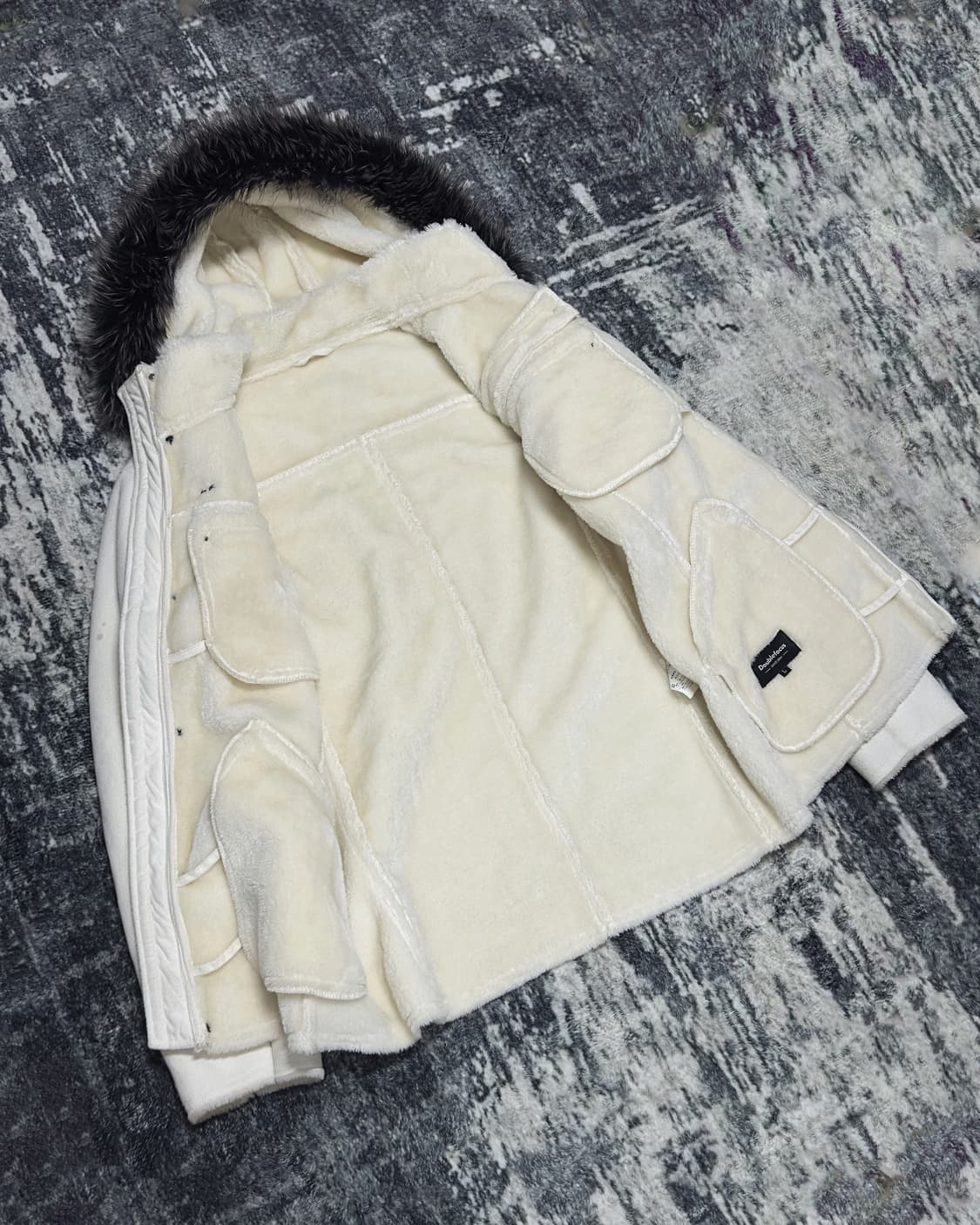 {Double Focus} Aviator Mouton Fur Jacket 상품이미지7