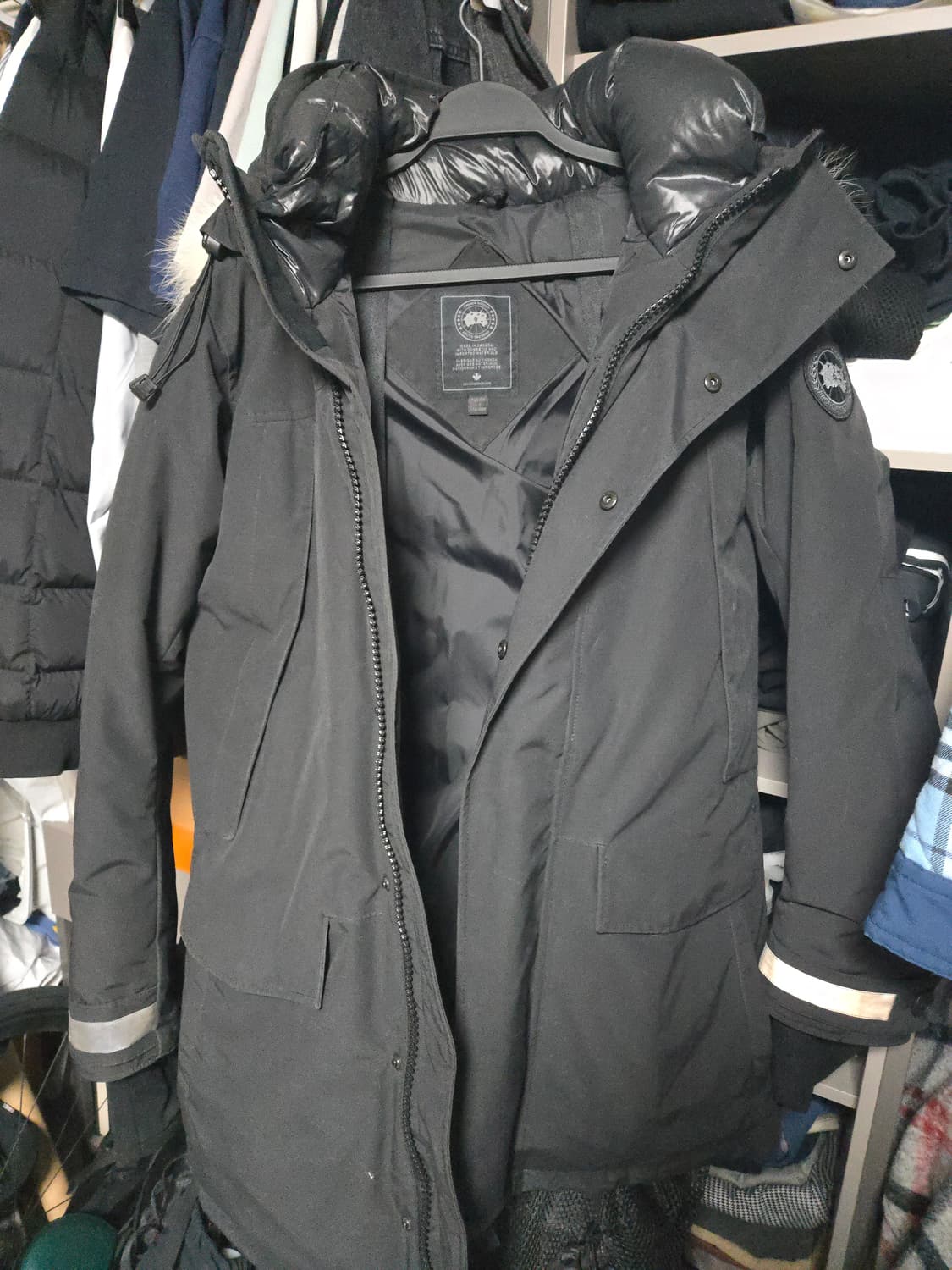 캐나다 구스 블랙  L  상품이미지1