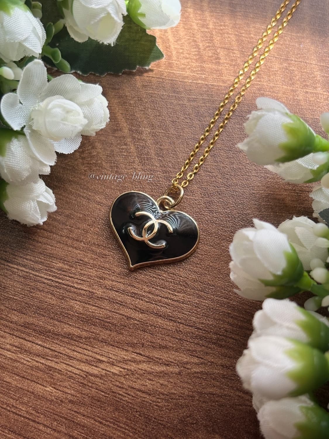 샤넬 빅 하트 목걸이 상품이미지2