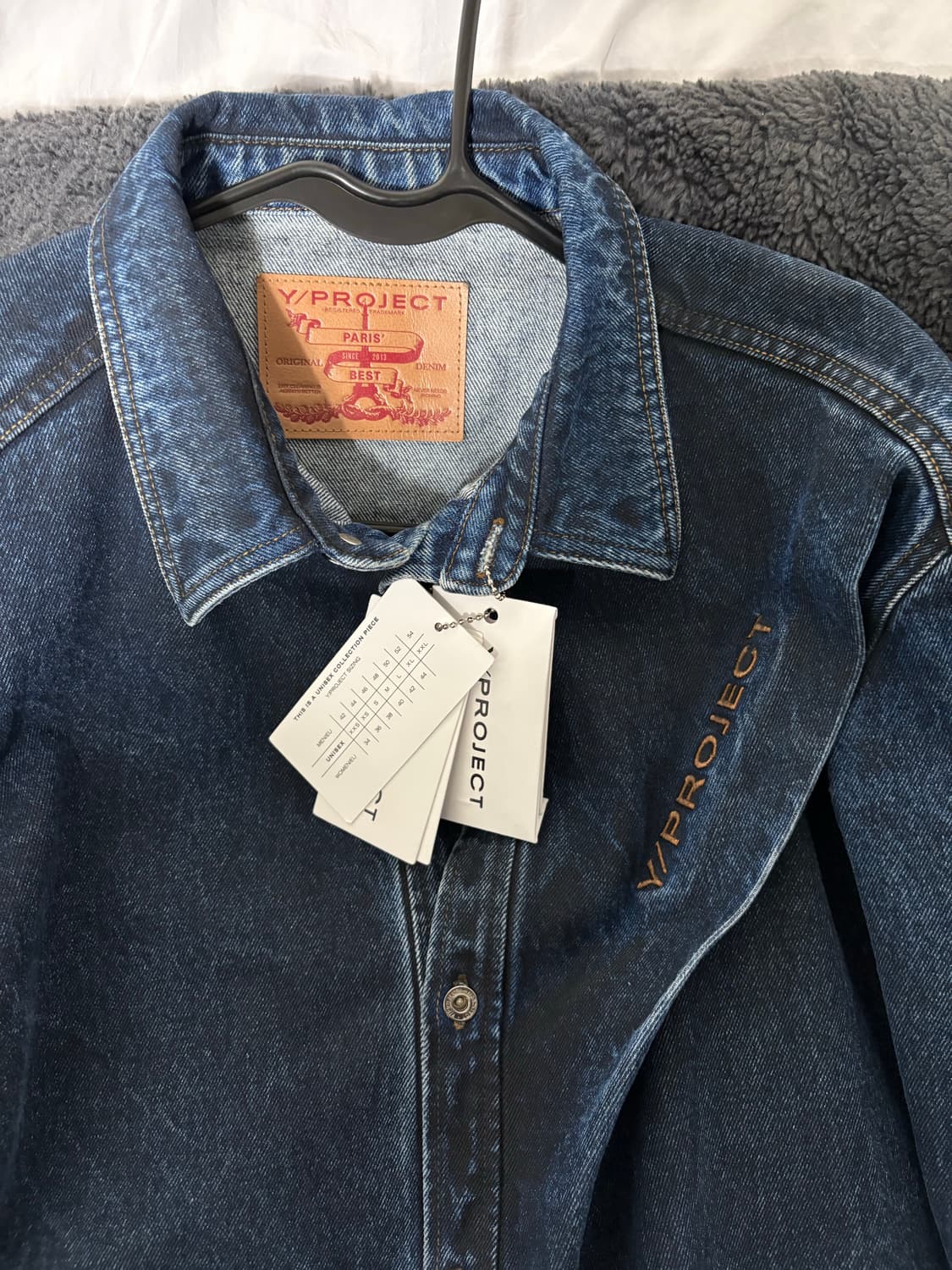 와이프로젝트 핀치드 데님  상품이미지2