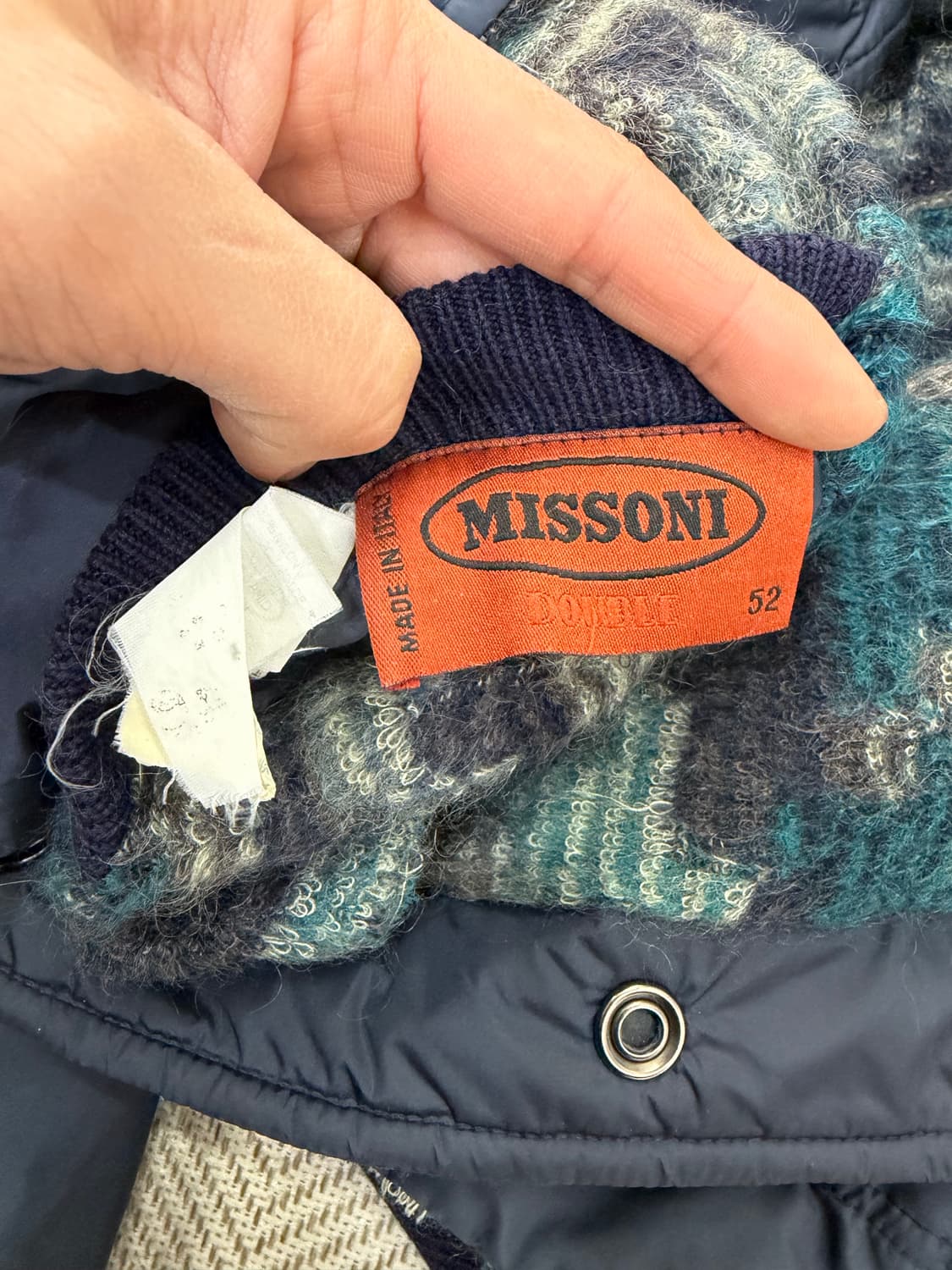 정품) 미쏘니 남성 후리스안감 자켓 52(105) 상품이미지8