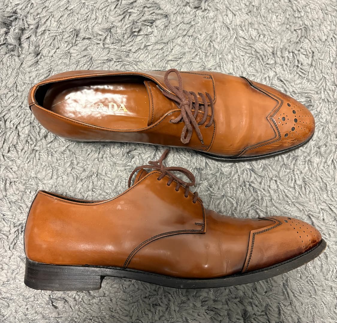 프라다 윙팁 구두 290 상품이미지2