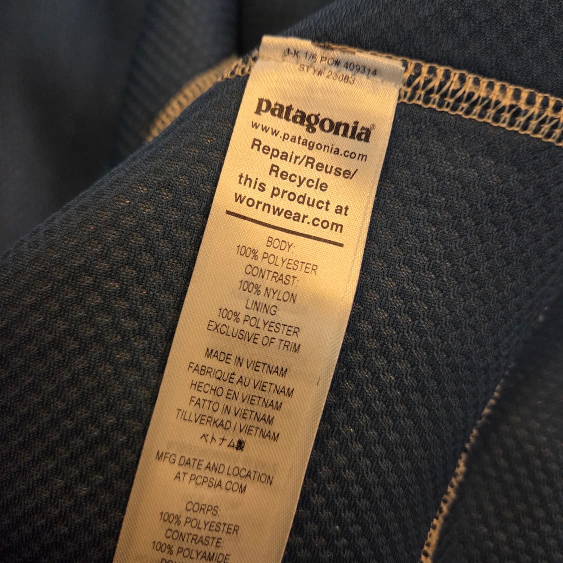 파타고니아 레트로 X 베스트 (M) 상품이미지5