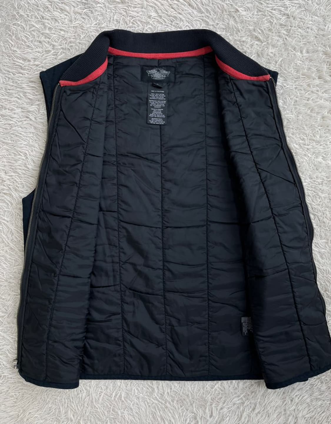 할리 데이비슨 퀼팅 조끼/#3295 상품이미지4