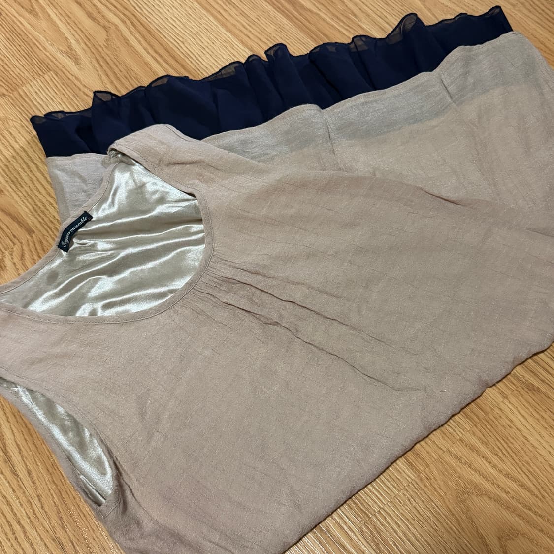 빈티지 모리걸 나시 원피스 상품이미지1