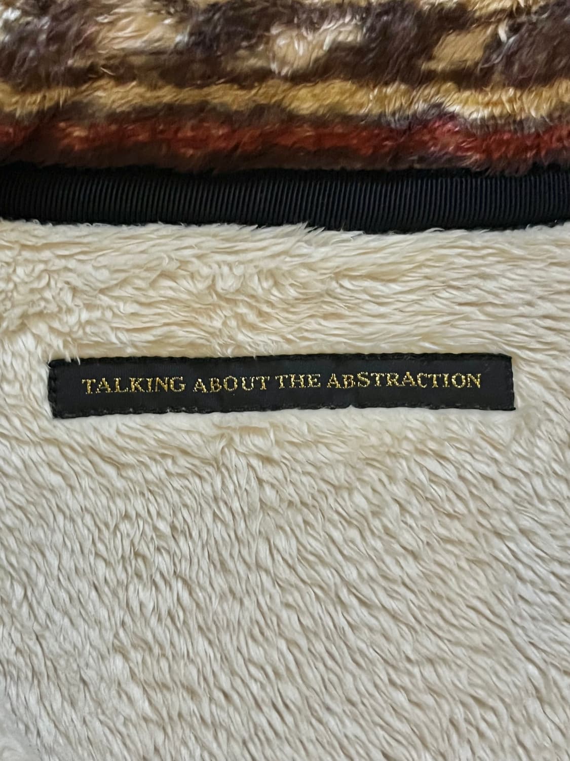 Talking About The Abstraction 플리스 집업 자켓 상품이미지8