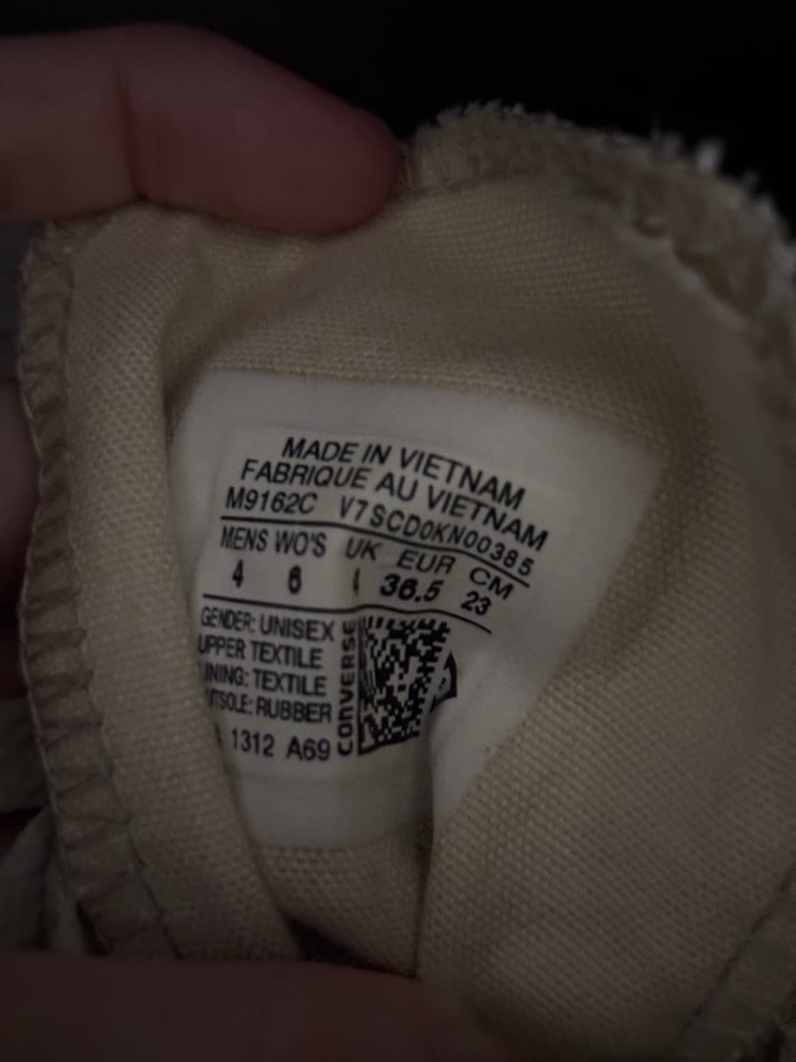 컨버스 하이탑 아이보리 230  상품이미지3