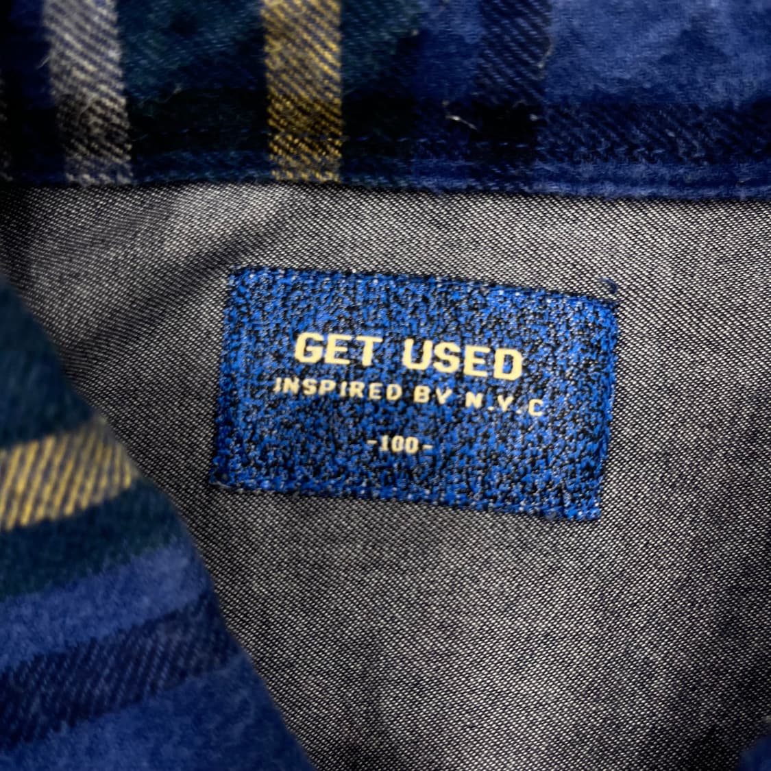 100 겟유즈드 체크 셔츠 상품이미지4