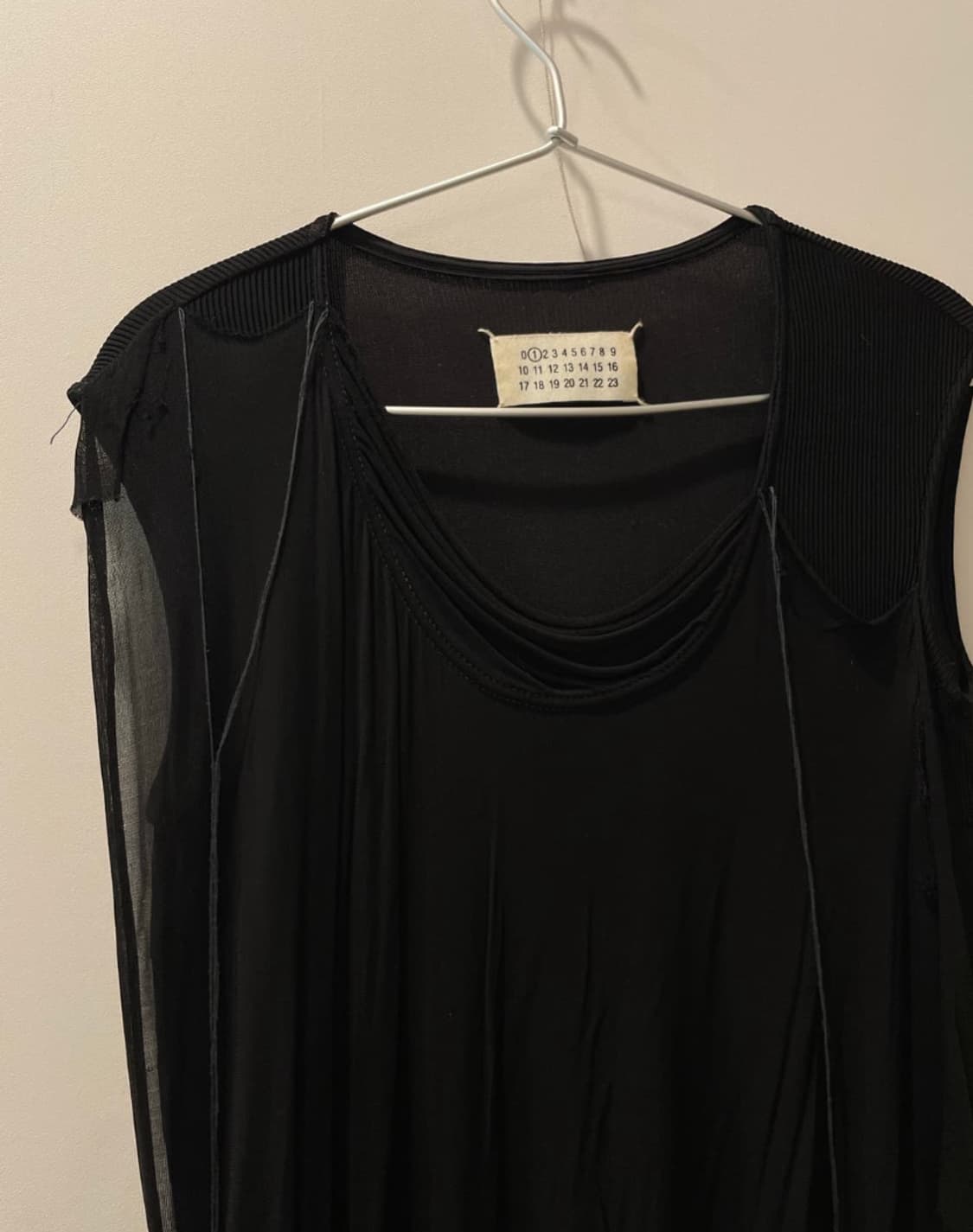 마르지엘라 블랙 원피스 S판매 상품이미지3