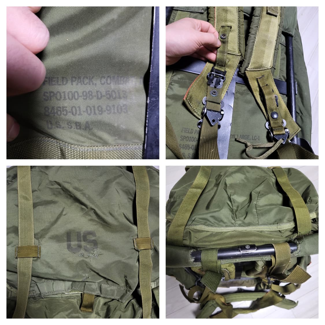 us army Alice Field Pack LC-1 rucksac 미군 상품이미지5